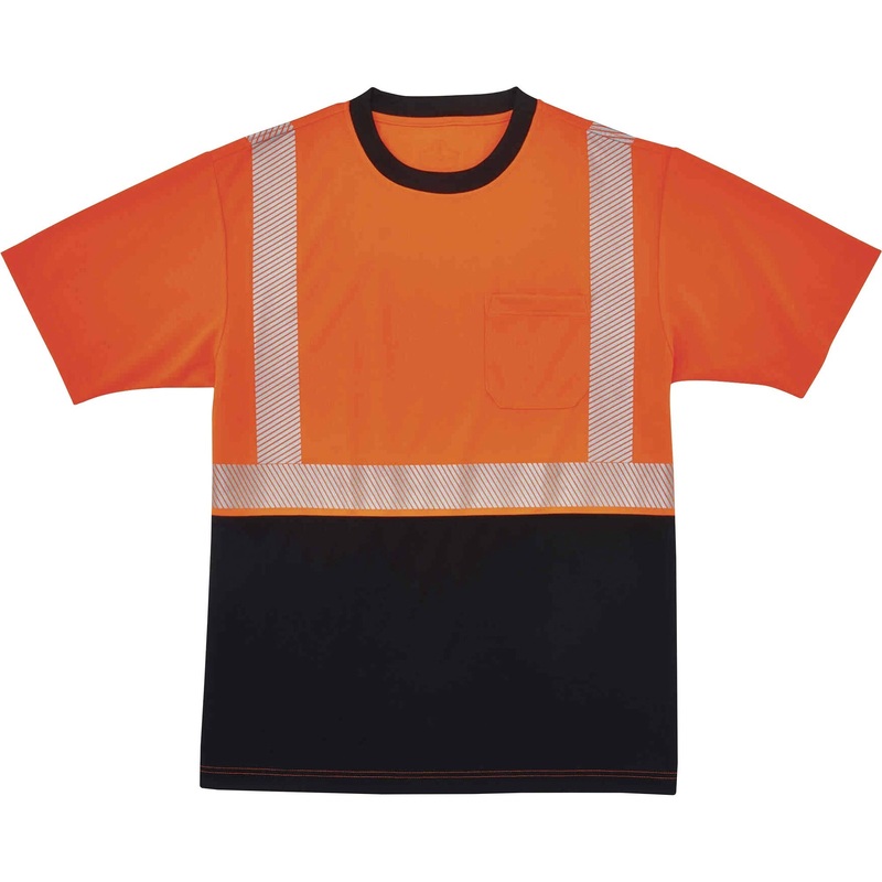 GloWear 8280BK Type R Class 2 Front Performance T-Shirt – EGO22587