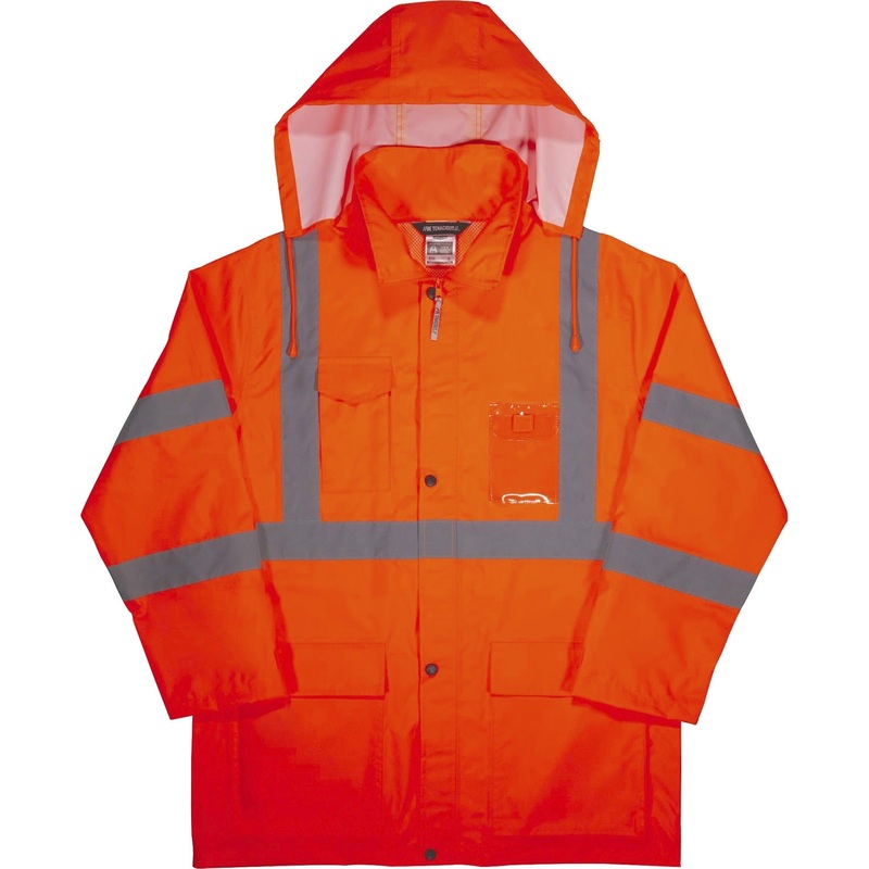 GloWear 8366 Lightweight Hi-Vis Rain Jacket – Type R, Class 3 – EGO24364