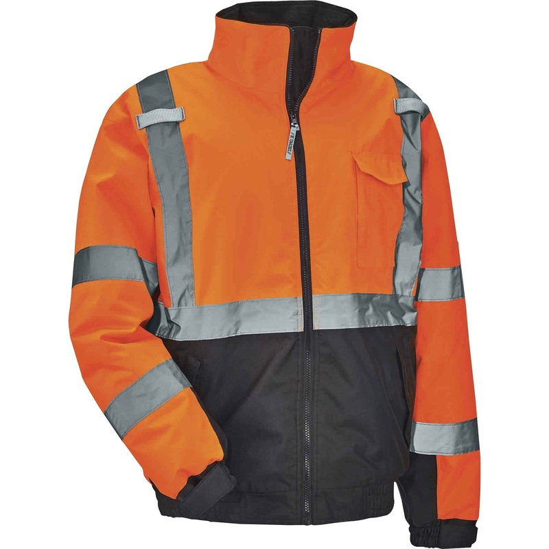GloWear 8377 Type R Class 3 Hi-Vis Quilted Bomber Jacket – EGO25619