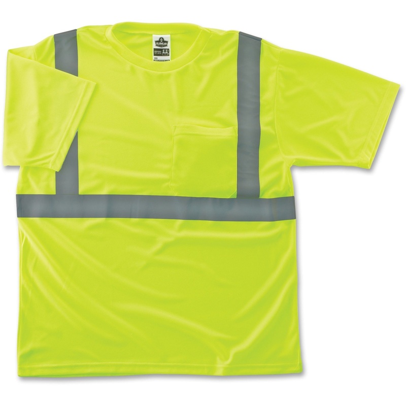 GloWear Class 2 Reflective Lime T-Shirt – EGO21504