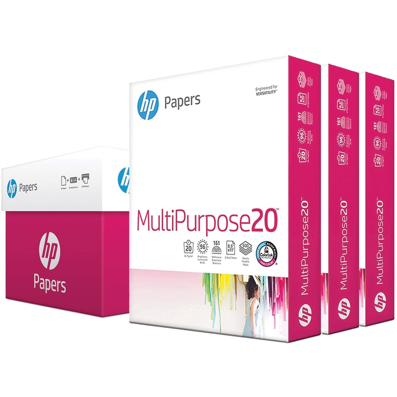 HP Papers MultiPurpose20 Paper – White – HEW112530