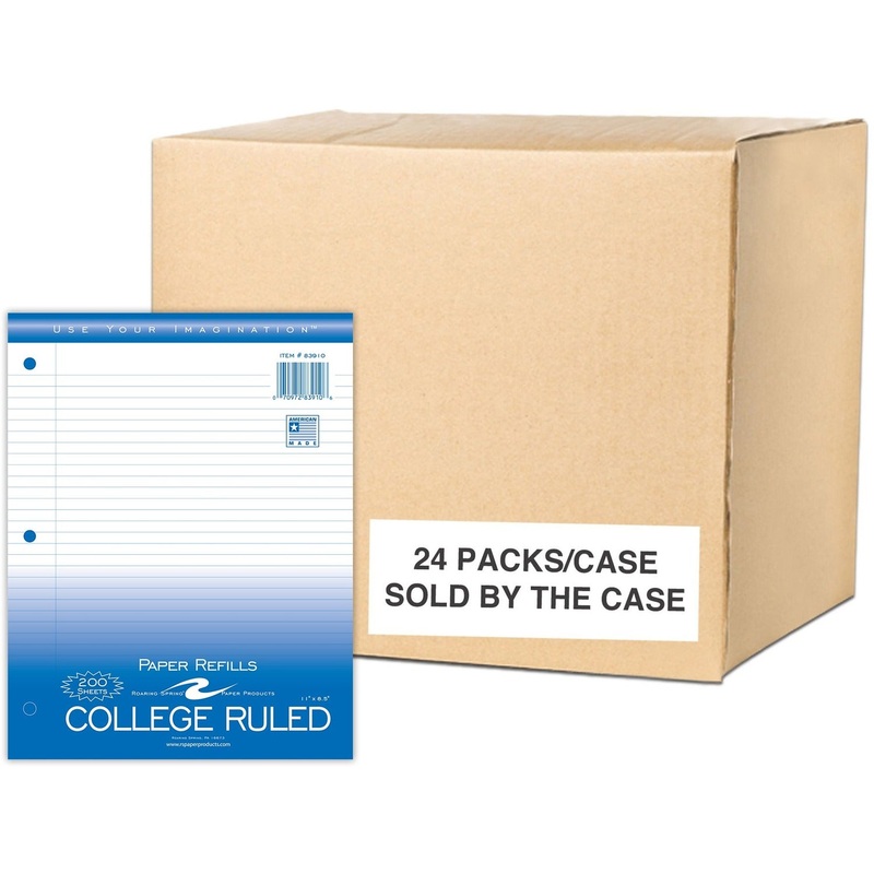Roaring Spring College Ruled Filler Paper – ROA83910CS