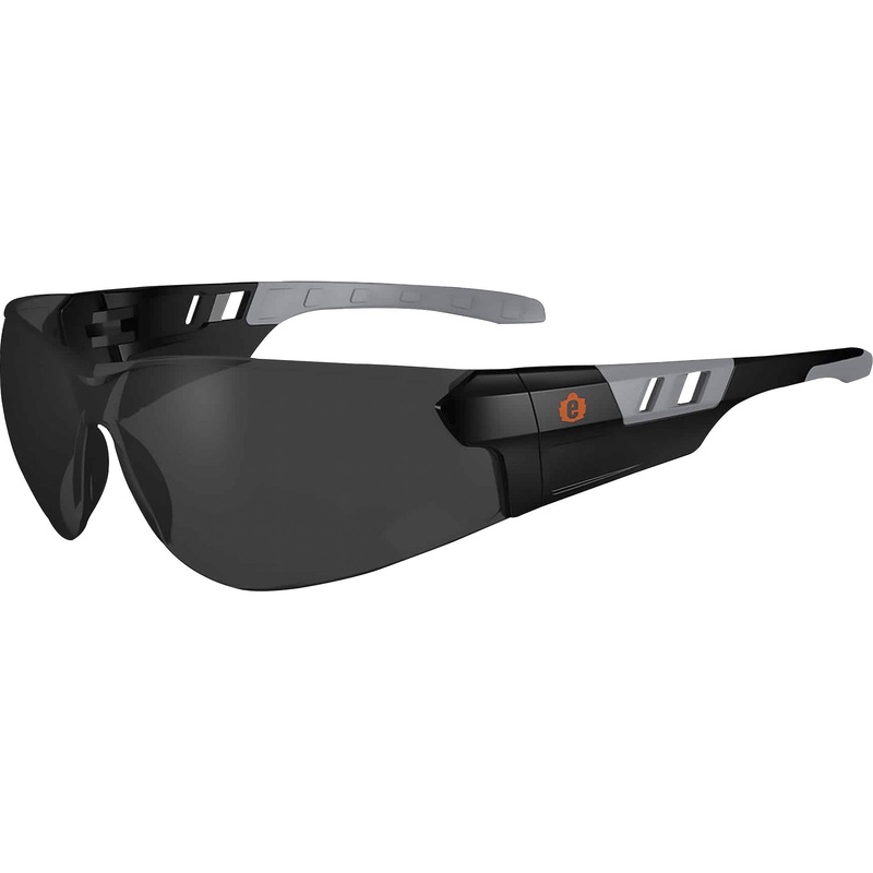 Skullerz SAGA Smoke Lens Matte Frameless Safety Glasses / Sunglasses – EGO59130