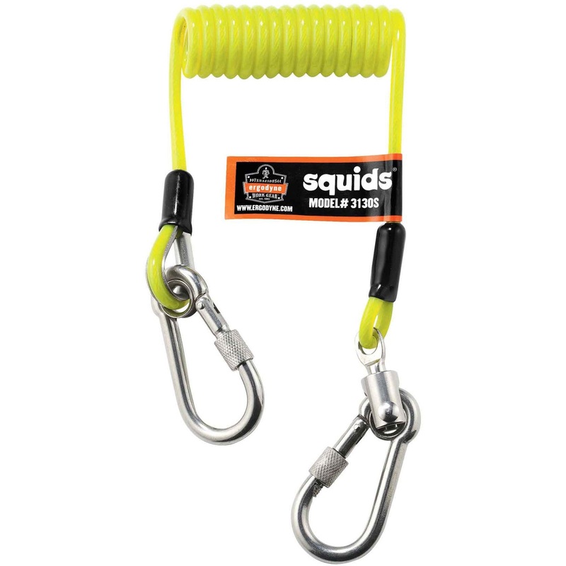 Squids 3130S Coiled Cable Lanyard – 2lbs – EGO19130