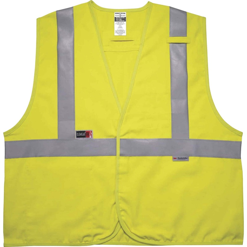GloWear 8261FRHL Hi-Vis FR Safety Vest – Class 2, Dual Compliant – EGO21469