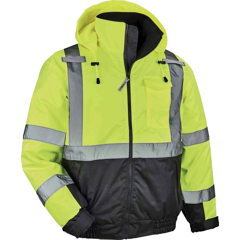 GloWear 8377 Type R Class 3 Hi-Vis Quilted Bomber Jacket – EGO25623