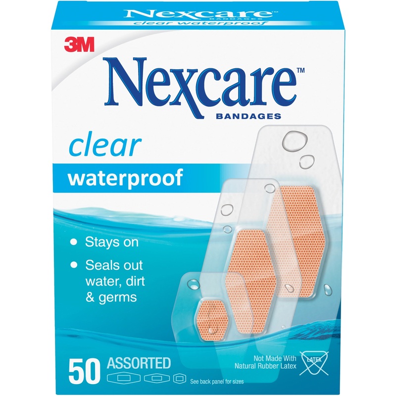Nexcare Waterproof Bandages – MMM43250