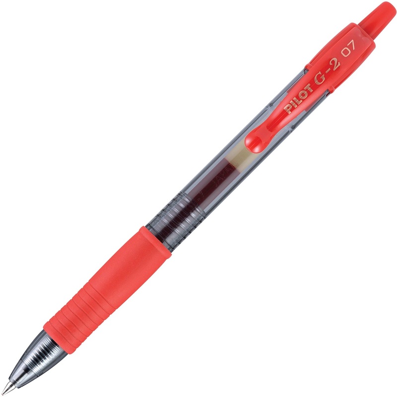 Pilot G2 Retractable Gel Ink Rollerball Pens – PIL31022