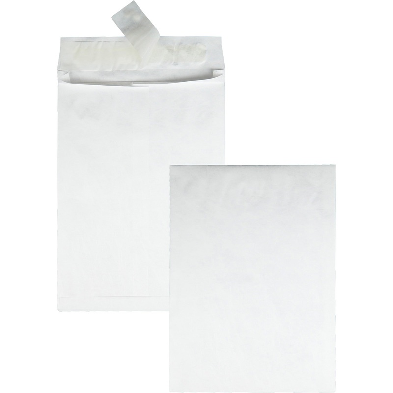 Quality Park 10 x 13 x 1-1/2 DuPont Tyvek Expansion Mailers with Self-Seal Closure – QUAR4200