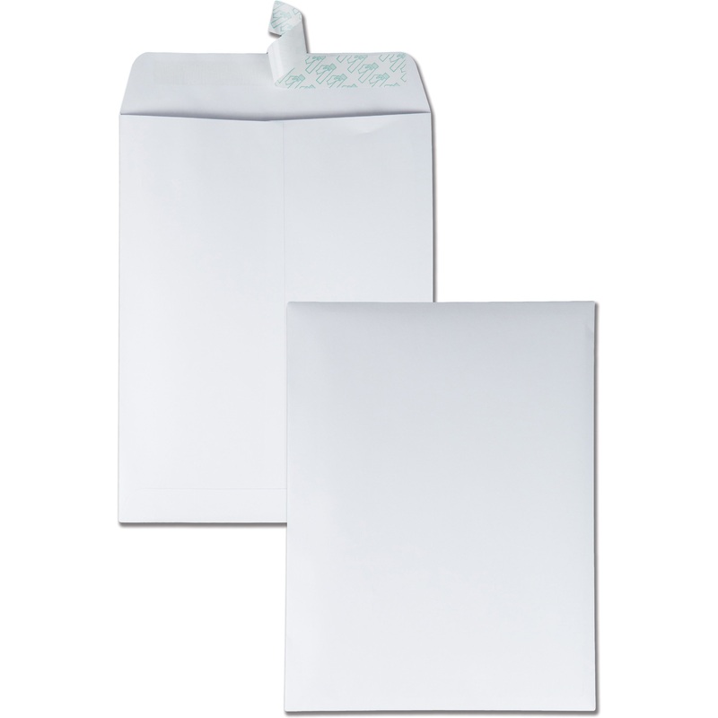 Quality Park 9-1/2 x 12-1/2 Catalog Mailing Envelopes with Redi-Strip Self-Seal Closure – QUA44682