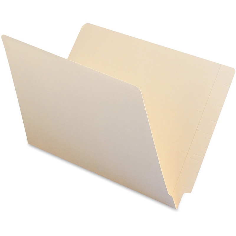 Smead Shelf-Master Straight Tab Cut Legal Recycled End Tab File Folder – SMD27110