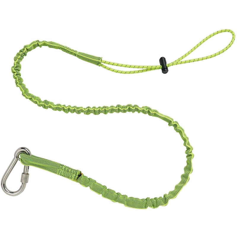 Squids 3101 Stainless Single Carabiner Tool Lanyard – 15lbs – EGO19017