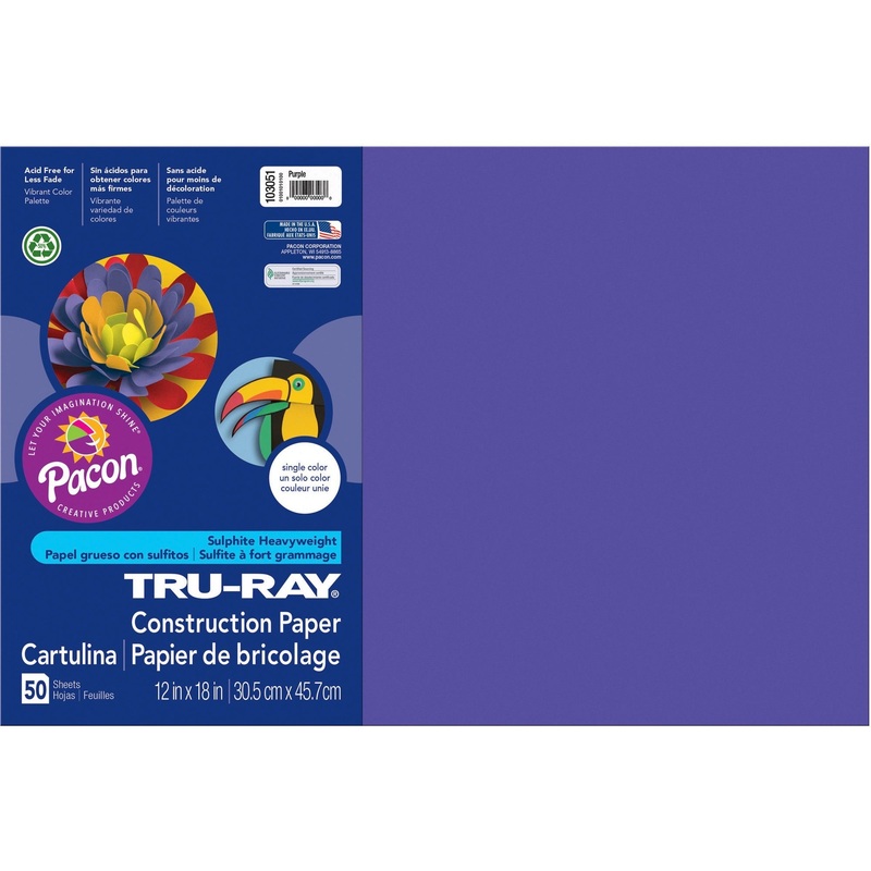 Tru-Ray Heavyweight Construction Paper – PAC103051