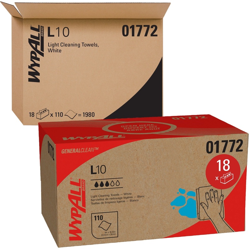 Wypall General Clean L10 Light Cleaning Towels – KCC01772
