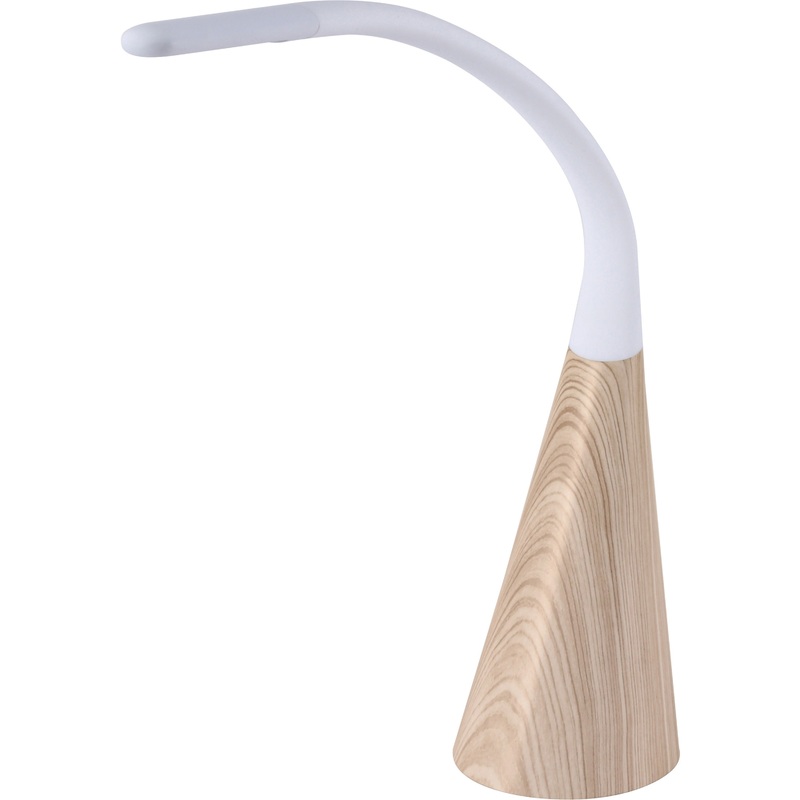 Bostitch Flexible Desk Lamp, Wood Grain – BOSVLED1701W