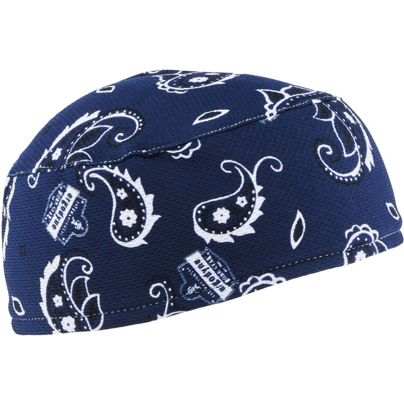 Chill-Its 6630 Navy Western Skull Cap – Terry Cloth – EGO12509