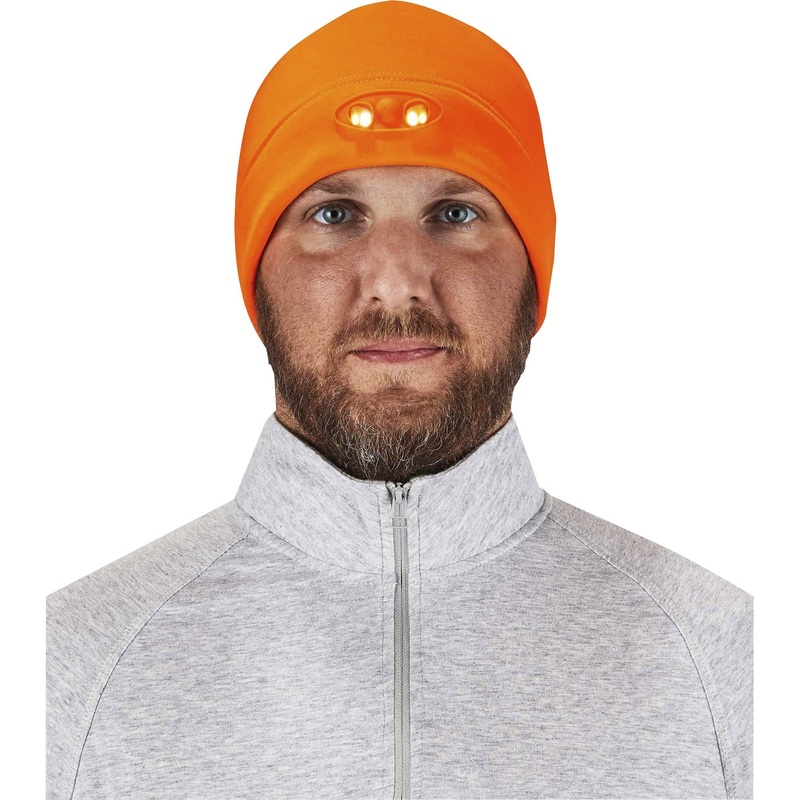 Ergodyne 6804 Skull Cap Beanie Hat with LED Lights – EGO16804
