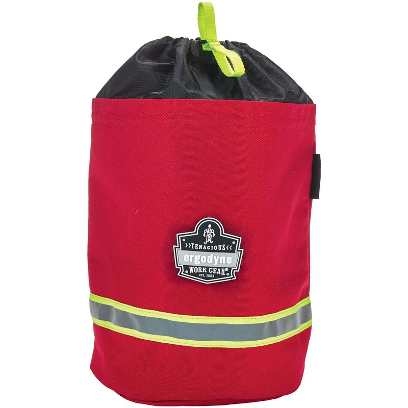 Ergodyne Arsenal 5080L Carrying Case Gear, Belt, ID Card, Full Mask Respirator, SCBA Mask – Red – EGO13081