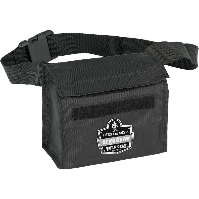 Ergodyne Arsenal 5180 Carrying Case (Waist Pack) Half Mask Respirator – Black – EGO13180