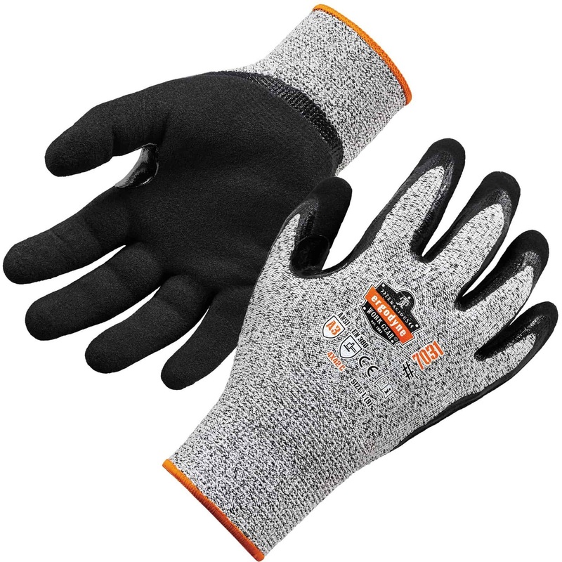 Ergodyne ProFlex 7031 Nitrile-Coated Cut-Resistant Gloves – A3 Level – EGO17983