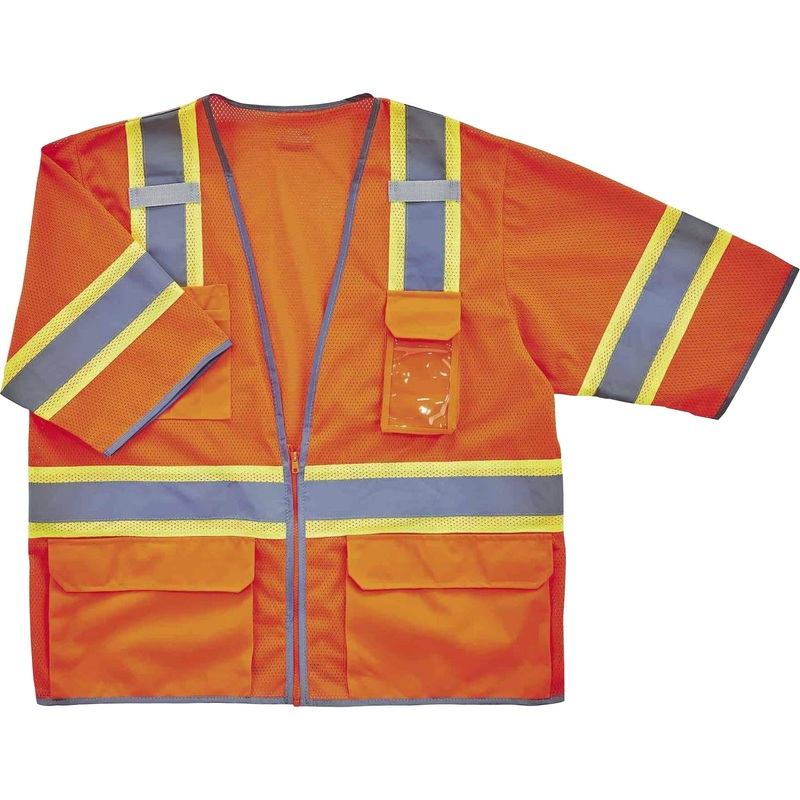 GloWear 8346Z Two-Tone Hi-Vis Class 3 Surveyor Vest – EGO24155