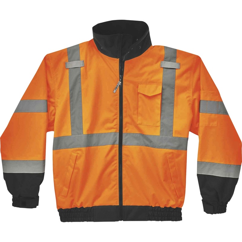 GloWear 8379 Type R Class 3 Hi-Vis Fleece Lined Bomber Jacket – EGO24467