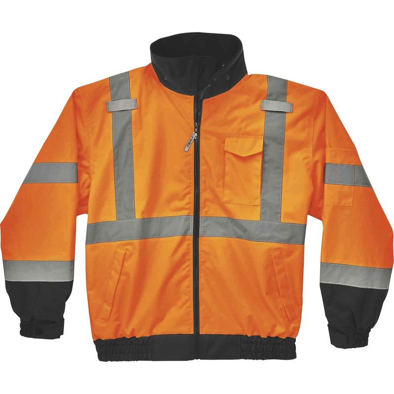 GloWear 8379 Type R Class 3 Hi-Vis Fleece Lined Bomber Jacket – EGO24469