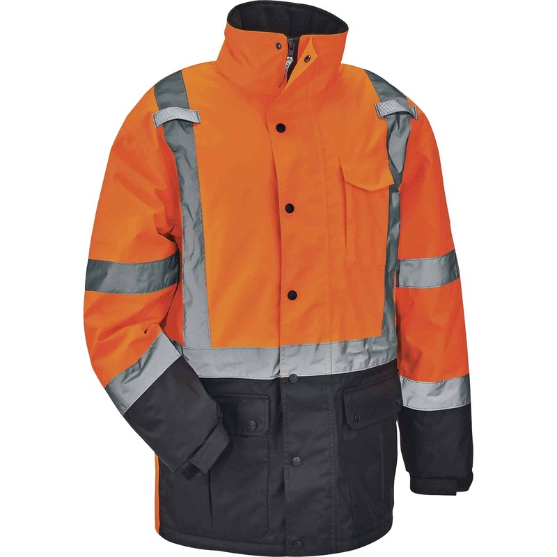 GloWear 8384 Type R Class 3 Hi-Vis Quilted Thermal Parka – EGO25578