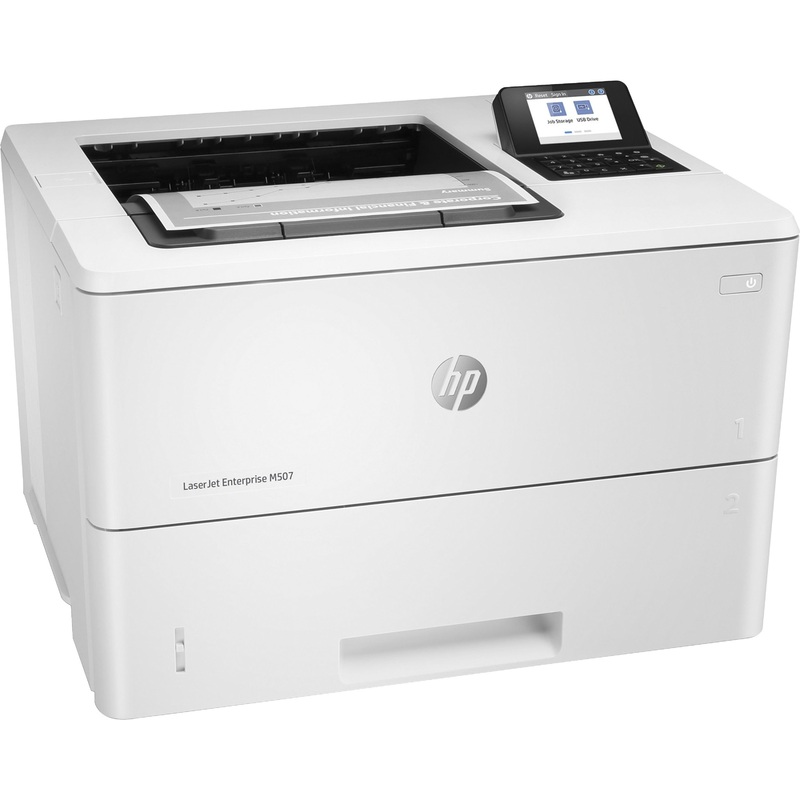 HP LaserJet Enterprise M507 M507dn Desktop Laser Printer – Monochrome – HEW1PV87A