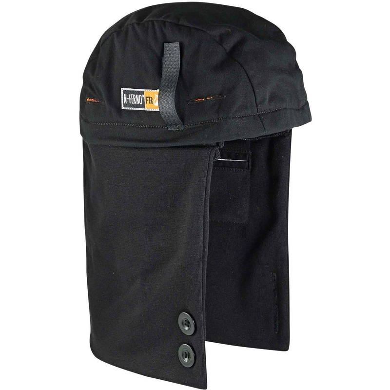 N-Ferno 6885 FR Winter Hard Hat Liner – 2-layer, Zip-Off Cap, Modacrylic/Cotton – EGO16885