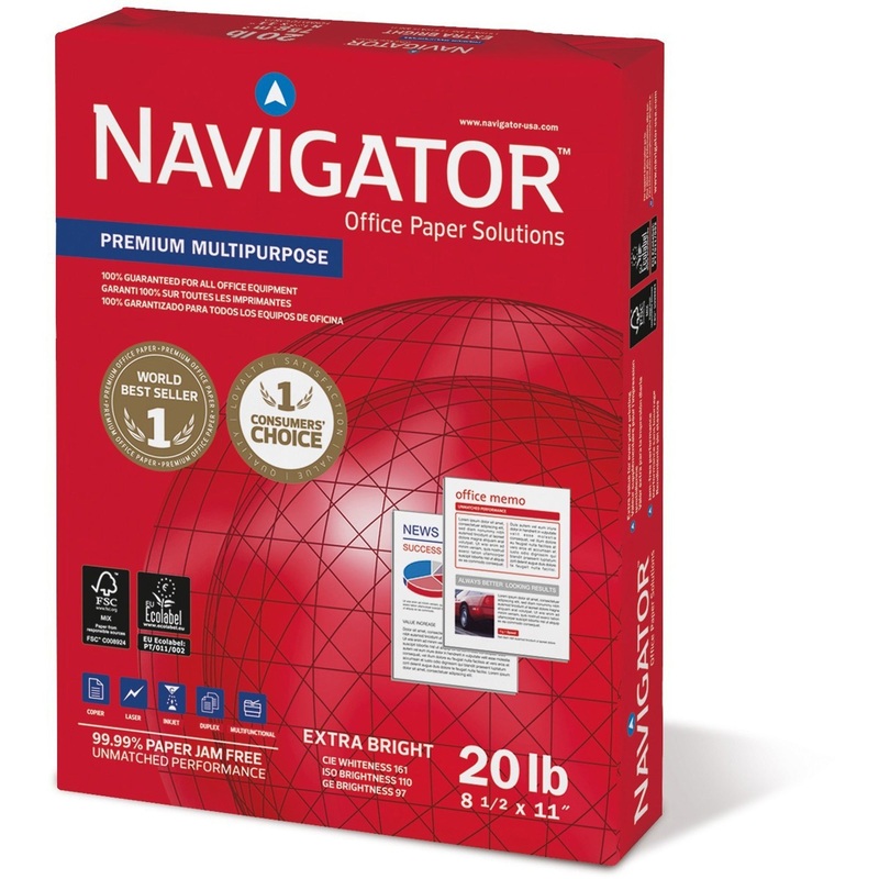 Navigator Premium Multipurpose Trusted Performance Paper – Extra Opacity – White – SNANMP1120