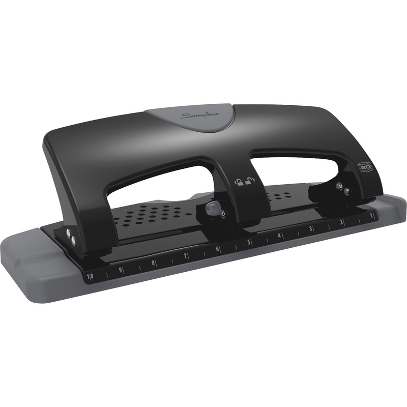 Swingline SmartTouch Low-Force 3-Hole Punch – SWI74133