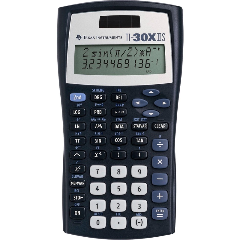 Texas Instruments TI30XIIS Dual Power Scientific Calculator – TEXTI30XIIS
