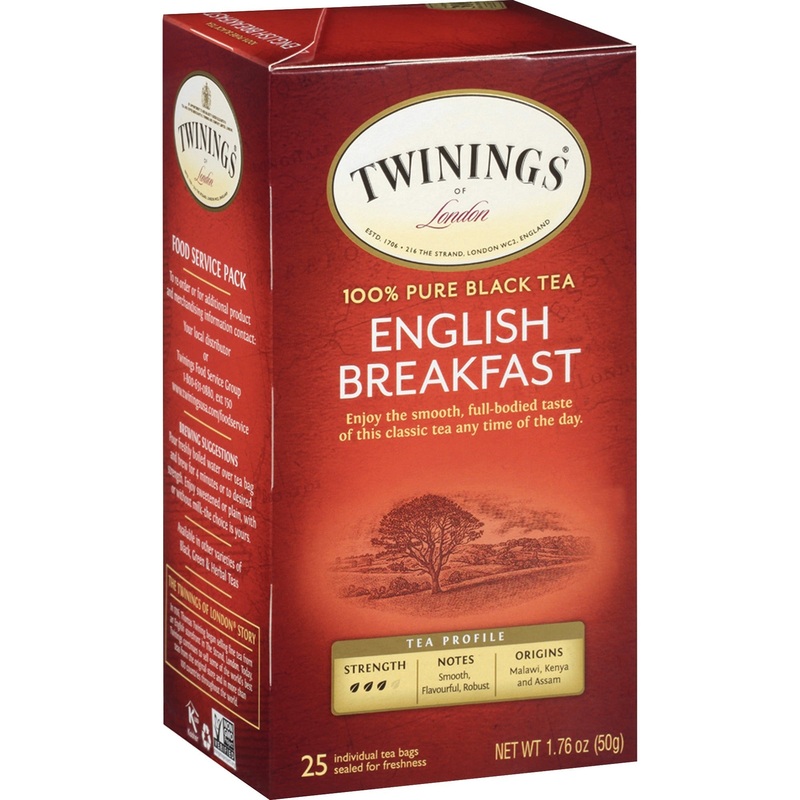 Twinings of London English Breakfast Black Tea Bag – TWG09181