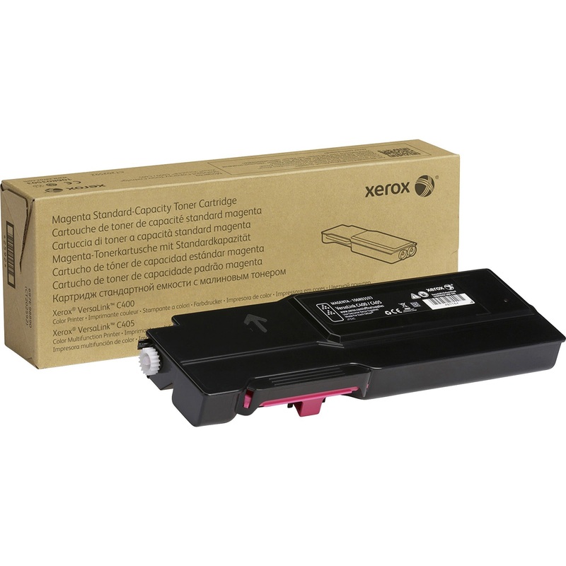 Xerox Original Standard Yield Laser Toner Cartridge – Magenta – 1 Each – XER106R03503