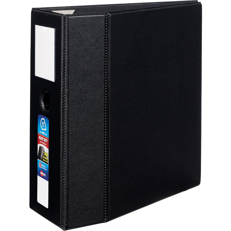 Avery Heavy-Duty Black 5 Binder (79996) – AVE79996