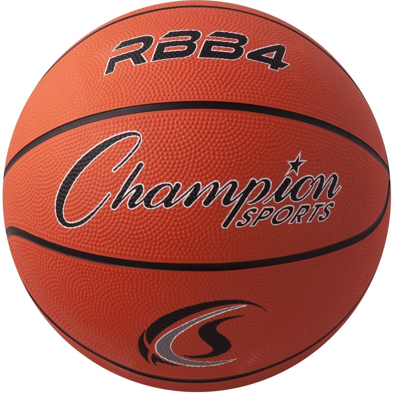 Champion Sports Intermediate Rubber Basketball Orange – CSIRBB4