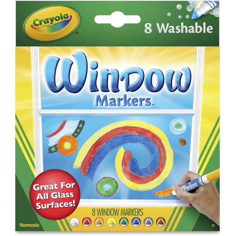 Crayola Washable Window Markers – CYO588165