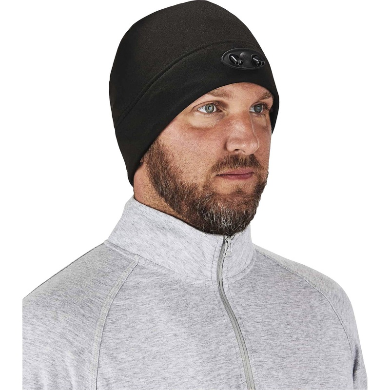 Ergodyne 6804 Skull Cap Beanie Hat with LED Lights – EGO16803