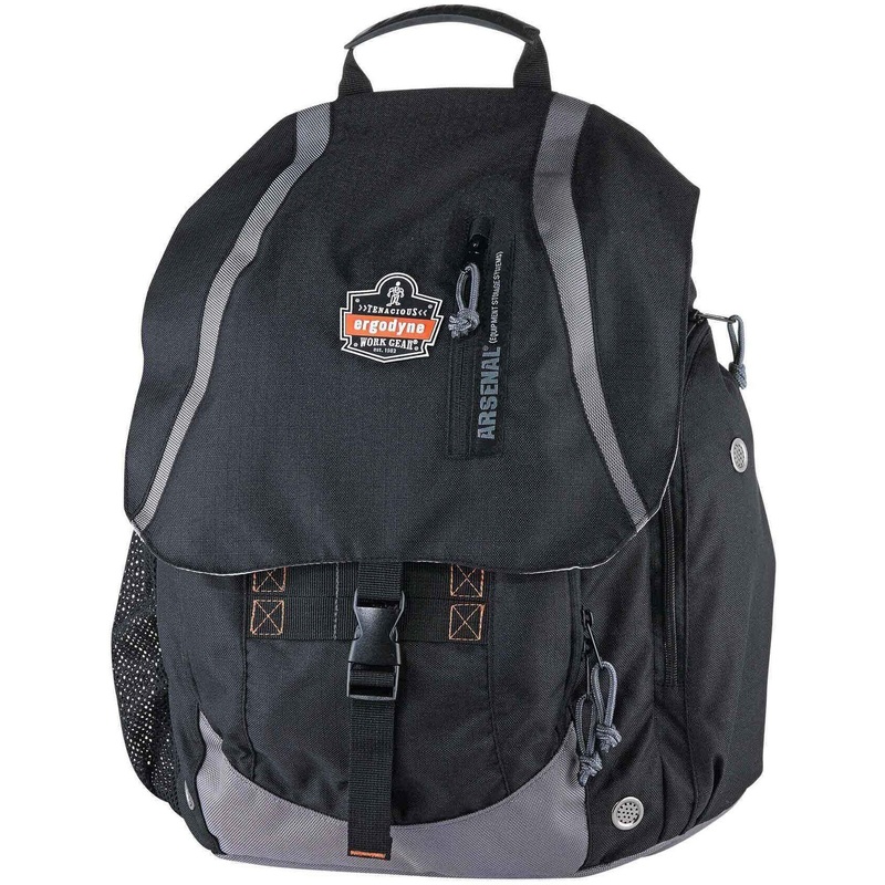 Ergodyne Arsenal 5143 Carrying Case (Backpack) Apple iPad Notebook – Black – EGO13043