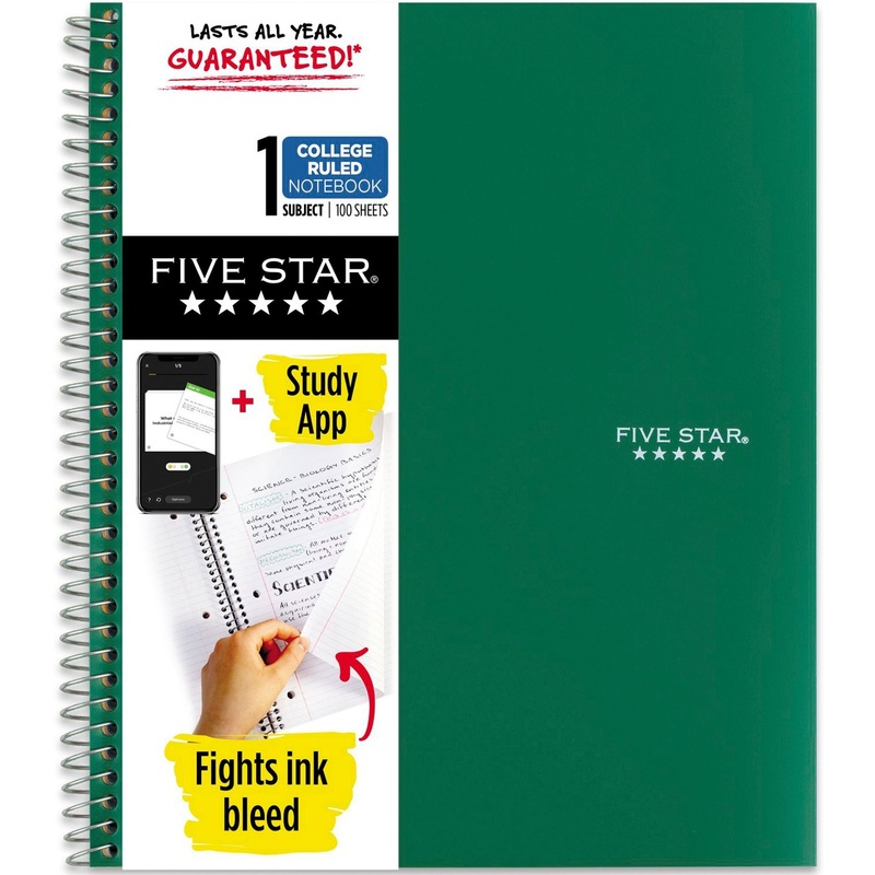 Five Star College Ruled 1 – subject Notebook – Letter – MEA72055