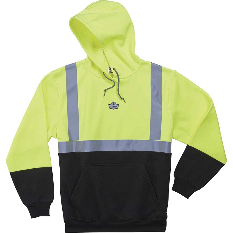 GloWear 8293 Type R Class 2 Front Hooded Sweatshirt – EGO21685