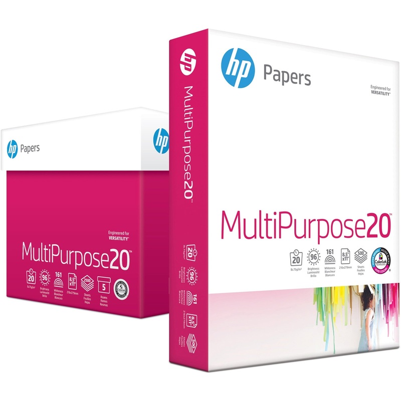 HP Papers Multipurpose20 Copy Paper – White – HEW115100