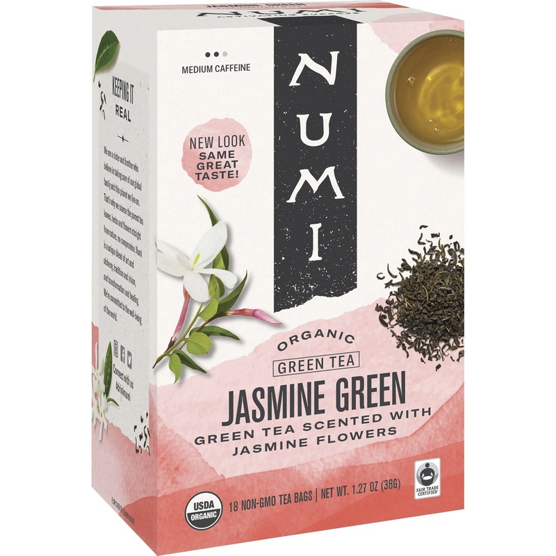 Numi Organic Jasmine Green Tea Bag – NUM10108