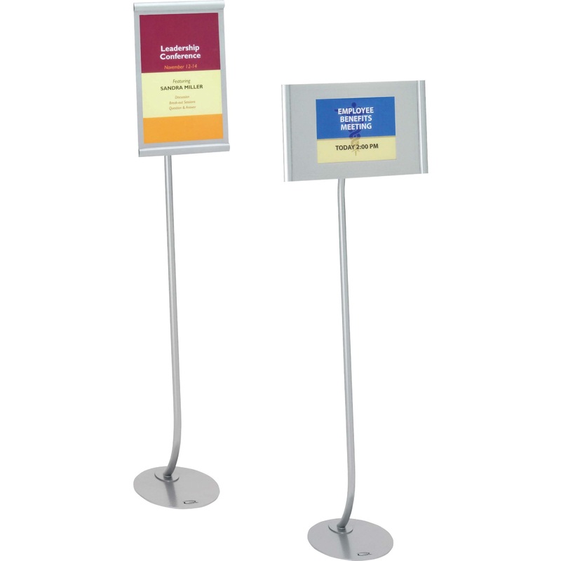 Quartet Designer Freestanding Sign Stand – QRT7922