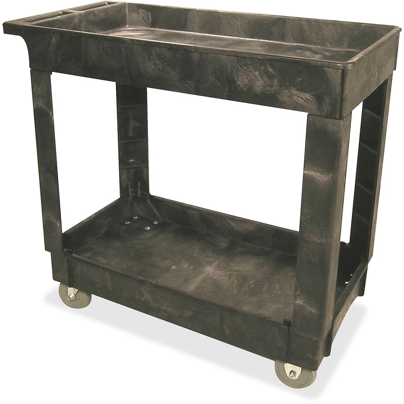 Rubbermaid Commercial 9T6600 Heavy-Duty Utility Cart – RCP9T6600BLA