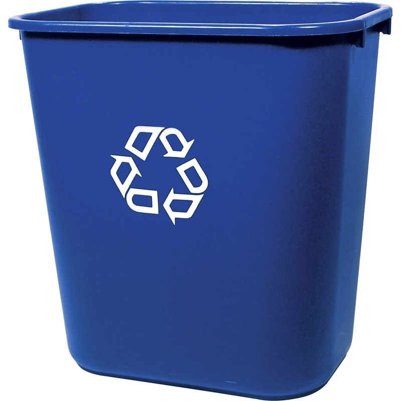 Rubbermaid Commercial Deskside Recycling Container – RCP295673BE