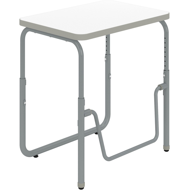 Safco AlphaBetter 2.0 Height – Adjustable Student Desk with Pendulum Bar 22-30 – SAF1221DE