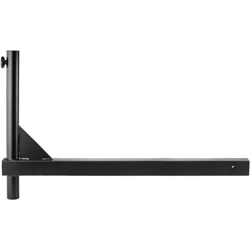 Shax 6193 Vehicle Trailer Hitch Mount for Umbrella, Trailer Hitch – Black – EGO12993