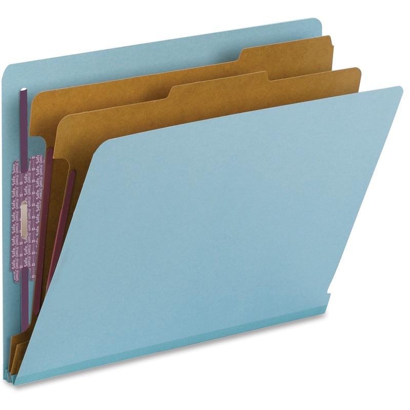 Smead 1/3 Tab Cut Letter Recycled Classification Folder – SMD26781